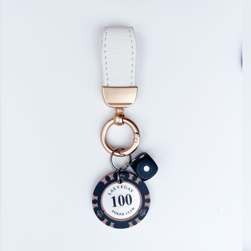 Bianco 100 gettoni neri