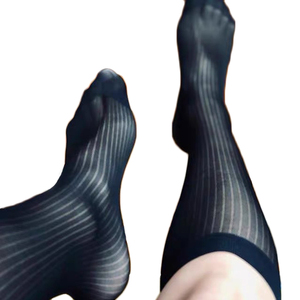 Fashion Mens <strong>Socks</strong> Formal Suit Dress Hose Sexy Sheer Man Stocking Gay Harajuku <strong>Fetish</strong> Men Gay Guy <strong>Sock</strong> Foot - Product Image 1