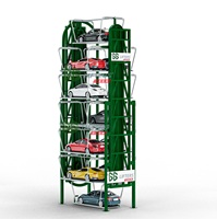 Système de stationnement de voiture à empilage intelligent à rotation verticale-Solution de stationnement vertical avancée pour les parcs de stationnement