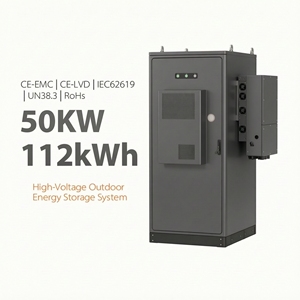 LITHTECH Complete Hybrid on Grid LiFePO4 <b>Solar</b> Energy System <b>Kit</b> 50kW 100kW <b>Solar</b> <b>Power</b> Storage System Outdoor HP1500K - Product Image 1
