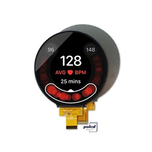 Polcd 4.0 ''daire paneli LCD modülü 720*720 ST7703 IPS görüş açısı MIPI arayüzü yuvarlak TFT ekran - Product Image 1