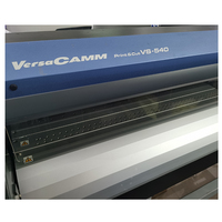 Impresora/Cortadora de Inyección de Tinta Eco-Solvente Roland VersaCAMM VS-540 de 64 Pulgadas, Usada, Reacondicionada, Impresora de Papel de Alta Velocidad 1440dpi