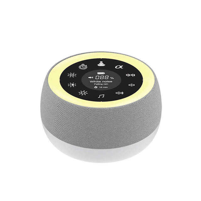Noise  Sleep Aid Machine with Rain and Thunder Sounds Time Management Natural Battery Operated Noise Maker