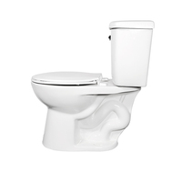 Medyag UPC Siphonic Inodoro de dos piezas S-trap 300mm Flush Alargado Inodoro Siphon WC Inodoros