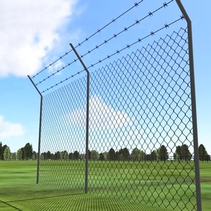 L'usine vérifiée de Shengxiang <span class=keywords><strong>a</strong></span> une clôture à maillons de chaîne galvanisée à bas prix Clôture de stade en PVC Surface galvanisée à chaud à vendre - Product Image 5