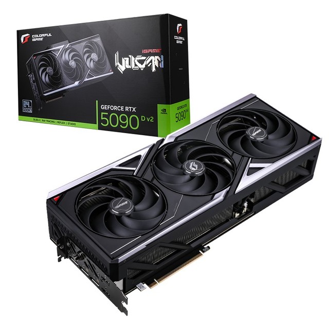 Brand New Factory-sealed RTX 5090 D V2 Vulcan OC 24GB Desktop Graphics Card AI Design Productivity Gaming Custom-built PCs