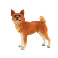 Modèles d'animaux en PVC massif de simulation transfrontalière : Chat américain à poils courts et Shiba Inu (à assembler) – Figurines de bureau