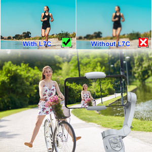 Toptan L7Cpro Puls <span class=keywords><strong>3</strong></span> yüz izleme akıllı çekim Gimbal sabitleyici ile Tripod VLOG Selfie sopa - Product Image 4