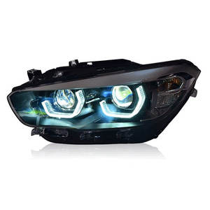 Adecuado para 15-18 <span class=keywords><strong>BMW</strong></span> Serie 1 Conjunto de faros delanteros F20/<span class=keywords><strong>118i</strong></span> Modificación LED Cuchara Lámpara de luz diurna Lente láser - Product Image 4