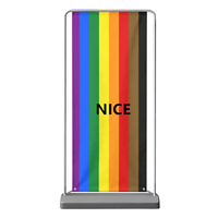 Toile de fond personnalisée sur le thème de l'arc-en-ciel gay, bannière en polyester pour les célébrations, les rassemblements et les occasions spéciales, fond de photographie