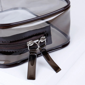 Fashion <b>Makeup</b> Bag Clear PVC Cosmetic Bag Transparent Zipper Toiletry Pouch Waterproof <b>Travel</b> <b>Makeup</b> Storage <b>Case</b> - Product Image 4