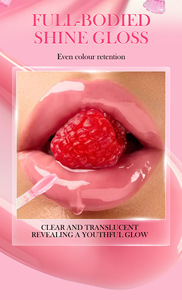 Brillo labial brillante y acuoso personalizado MLM, resistente al agua, no pegajoso, de larga duración, hidratante, iluminador, vegano, cosmético labial, libre de crueldad animal. - Product Image 5