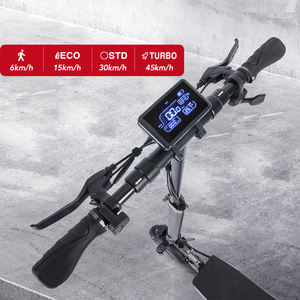 중국 공장 재고 600w 강력한 모터 48v 오프로드 스쿠터 T4 높이 조절 빠른 성인 접이식 전기 스쿠터 도매 - Product Image 3