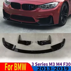 สปอยเลอร์กันชนหน้ารถยนต์ สำหรับรถยนต์ซีรีส์ 3 M3 M4 F30 ปี 2013-2019 รุ่นแต่ง สไตล์อุปกรณ์ตกแต่งภายนอกรถยนต์ - Product Image 1