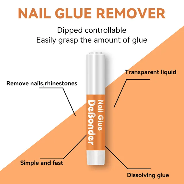 Wholesale nail glue debonder for press on nail 2g Mini Nail Glue Remover