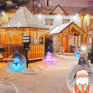 Boules décoratives gonflables d'extérieur 24 pouces, boule de Noël décorée en PVC 2 en 1, 20240629, décoration de Noël gonflable, ornement gonflable - Product Image 2