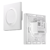 Caja de Instalación para Interruptor de Pared SONOFF E1GS, Material de PC, Diseño Ultrafino, para la Serie Fusion MINIR4/MINIR4M/ZBMINIR2