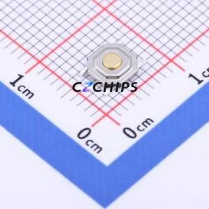 TSC005B1510A Tactile Switch SMD-4P,5.2x5.2mm Switch Round Button 1N Vertical Mount 5.2mm - Product Image 1