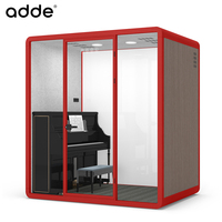 Cabine acoustique insonorisée de studio moderne Studio acoustique de musique Cabine de réunion pour piano Cabine vocale insonorisée pour espace privé