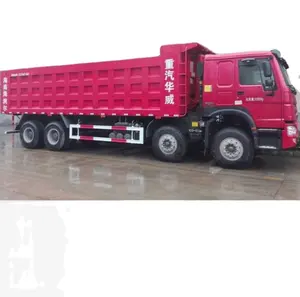 重型howo 12轮8x4 371 hp 35吨沙子tipper truck