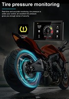 Portable 5 \ "IPX8 étanche GPS Navigation DVR moniteur double caméras USB Carplay affichage pour motos voitures enregistreur de conduite