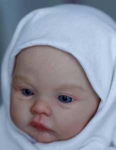 Muñeca Bebé Recién Nacido Realista y Adorable, Bebés de <span class=keywords><strong>Silicona</strong></span>, Pintura Detallada Hecha a Mano, Vinilo <span class=keywords><strong>Reborn</strong></span> - Product Image 5