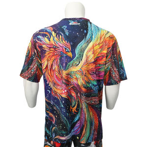 T-shirt de chasse en coton imprimé numériquement, couleurs vives, doux au toucher, respectueux de l'environnement et inaltérable, idéal pour les zones végétées. - Product Image 2