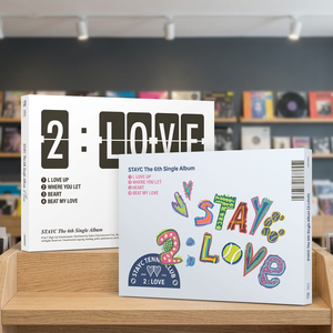 อัลบั้มซิงเกิลชุดที่ 6 ของ STAYC [2LOVE] [สุ่ม 1 ใน 2] ซีดีเกาหลีแท้ สำหรับทุกวัย - Product Image 3