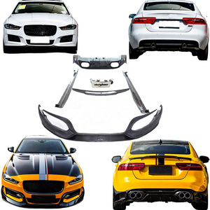 2015-2019 para <span class=keywords><strong>Jaguar</strong></span> Xe Full Car Surround estilo Aspec fibra de carbono labio delantero labio trasero falda lateral ala trasera tubo de escape nuevo parachoques - Product Image 1