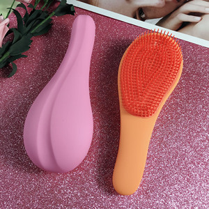 Cepillo de Pelo Eléctrico Compacto y Moderno <span class=keywords><strong>para</strong></span> Adolescentes, Desenredante Suave <span class=keywords><strong>para</strong></span> <span class=keywords><strong>Cabello</strong></span> <span class=keywords><strong>Rizado</strong></span>, Grueso, Liso y Natural - Product Image 2