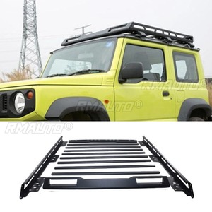 สำหรับ Suzuki Jimny JB64 JB74 ปี 2019-2025 โครงเหล็กหลังคาอัลลอยด์สำหรับบรรทุกสัมภาระ อุปกรณ์ตกแต่งรถยนต์ - Product Image 2