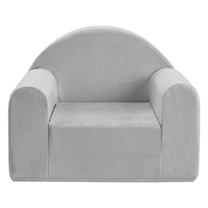 Giving Tree <b>Kids</b> <b>Sofa</b> Chair Gray Foldable With Pocket For Children 3 Years And Above - Product Image 4