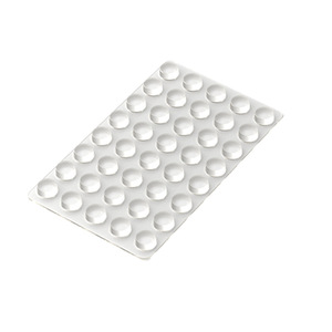 Coussinets en caoutchouc anti-collision transparents autocollants Xianying pour meubles et portes, granulés d'absorption acoustique - Product Image 1