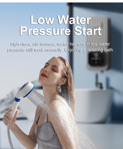 Calentador de Agua Instantáneo Comercial Mini de 3500W 5kW 6.5kW 6kW 220V para Debajo del Fregadero, sin Tanque, de Resistencia, para Ducha Instantánea - Product Image 6