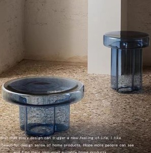 Thiết Kế Mới Hiện Đại Vòng Thủy Tinh Cơ Sở Bàn Cà Phê Cho Thủy Tinh Hàng Đầu Vòng Chuông Bàn Cà Phê - Product Image 1