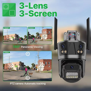 Icsee 9mp HD ai thông minh PTZ <span class=keywords><strong>WIFI</strong></span> máy ảnh nhà ngoài trời thông minh hình người phát hiện theo dõi với thông tin cảnh báo đẩy máy ảnh không dây - Product Image 3