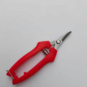 Sécatrices à lame déviateur en acier inoxydable Mountain Vine, rouges, 45 mm, à tête droite, pour la cueillette et l'élagage des fruits - Product Image 1