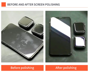 Machine à polir le verre pour 4 téléphones, pour écran plat et incurvé, montre, polissage automatique du verre de l'écran pour éliminer les rayures profondes - Product Image 6