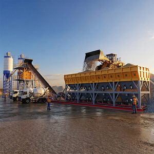 Centrale à béton sans fondation 120m³/<span class=keywords><strong>h</strong></span> pour la construction, garantie 1 an, livraison directe usine - Product Image 1
