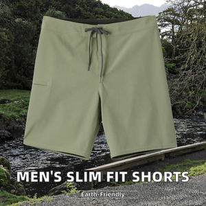 Shorts Cargo Décontractés Slim Fit pour Homme, 100% Polyester Tricoté, Coupe Droite Tendance avec Cordon de Serrage, Vente Directe Usine - Product Image 5