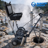 Caméra de forage résistante à une pression de 20 MPa, équipement d'inspection en forage étanche IP68 pour les applications minières et géologiques