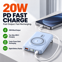 Chargeur sans fil magnétique 3 en 1 pour téléphone, montre et écouteurs avec sortie PD 20W et support métallique pliable