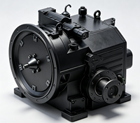 Boîte de vitesses hélicoïdale OEM en acier au carbone de haute qualité YYX(D)15-80 HYYX(D)15-80 avec rapport de réduction 5:1 pour tracteur