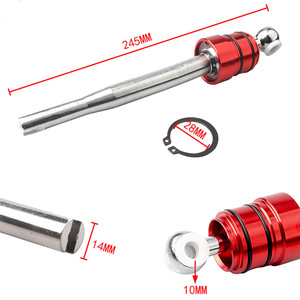 Car Gear <b>Knob</b> Aluminium Alloy 245mm <b>Adjustable</b> For Bmw E Series - Product Image 1