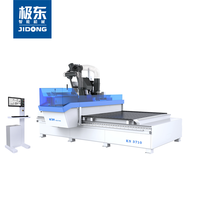 Centre d'usinage CNC KDTJidong KN-3710DPC pour le traitement diversifié des formes complexes, créant une qualité de mobilier exceptionnelle.