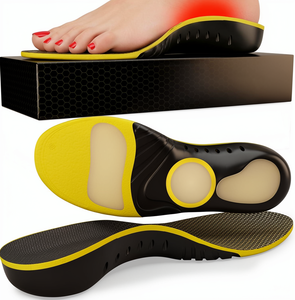Plantillas Ortopédicas para Mujer y Hombre - Soporte de Arco para Fascitis Plantar Talla XS UK 4-5.5 - Inserciones para Zapatos - Product Image 1