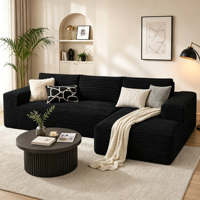 Canapé modulaire en L inclinable et multifonctionnel, éco-responsable, personnalisable, pour salon moderne – Meilleures ventes