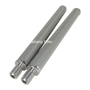 Cartucho de vela de filtro de vapor cilíndrico fundido de metal altamente corrosivo personalizado Huahang - Product Image 2