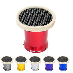 H76 CNC 50/55mm carburateur entonnoir à Air klaxon tasse carburateur filtre à Air tasse avec <span class=keywords><strong>filet</strong></span> en caoutchouc Beige pour carburateur P.W.K P.E O.K.O - Product Image 5