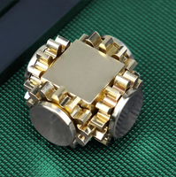 Jouet anti-stress en laiton, cube magique de précision, gyroscope du bout des doigts, gadget de remise en forme et de réduction du stress